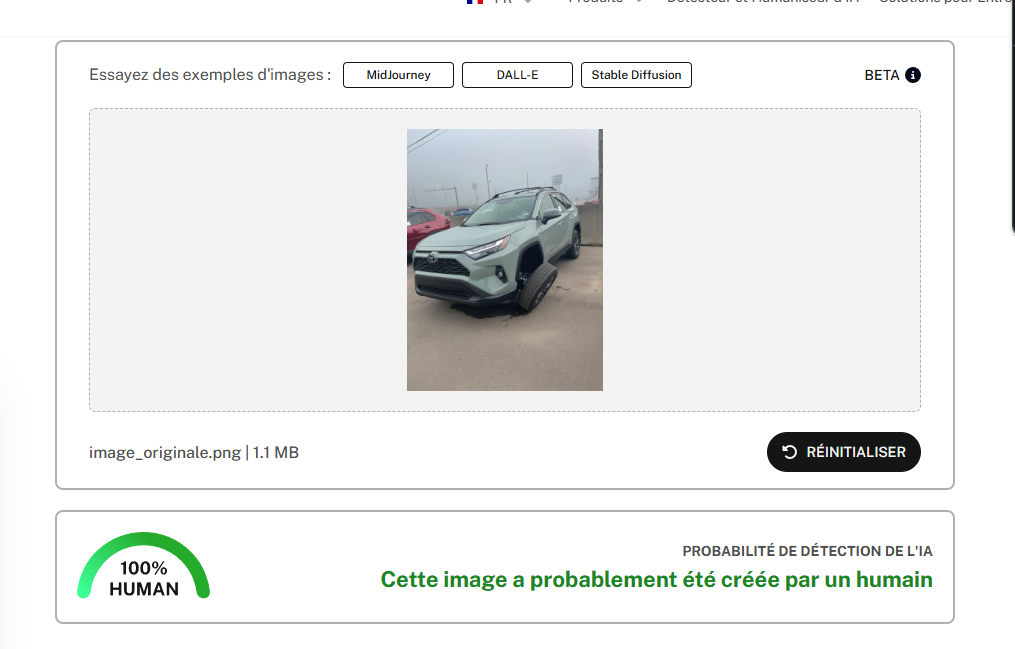 Image non détectée